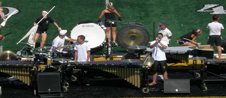 Blue Coats 2007 Drum Corps Marching Band- via Wikipedia